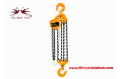 China Galvanized Manual Chain Block With 360 Rotate Safety Hook From Chongqing Kinglong supplier