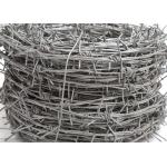 Fence Construction Protection 3or 4inch Barb Distance Stainless Steel Barbed Wire for sale