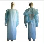 House Cleaning Necessity Disposable Plastic Gowns Alcohol Resistance 35-50g for sale
