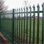 Chinese Factory Hot Dipped TLWY Galvanized Steel Palisade Fencing for sale