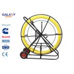 Simple Operation Underground Cable Equipment Fiberglass Cable Pusher Duct Rodder for sale