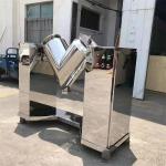Stainless 304 316  V Type Blender Mixer For Food Powder for sale
