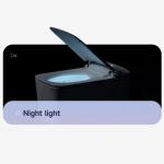 Intelligent Toilet With Smart Sensors For Automatic Open Seat Cover
