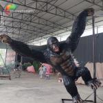 Customizable Moveable Animatronic Gorilla For Theme Park Remote Control for sale