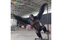 China Customizable Moveable Animatronic Gorilla For Theme Park Remote Control supplier