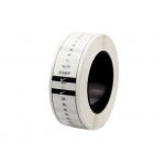 Size Custom Adhesive Labels And Size Stickers For Clothing Tag On A Roll for sale