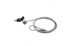 China Stainless Steel Lightweight Cable Lock Notebook Computer Lock Electronic Plating supplier