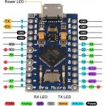 Atmel Atmega32u4 Stm Microcontroller Passive Electronic Components Ic Chips Integrated Circuits ATMEGA32U4