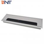 BNT rectangular alloy computer desk cable generic wire grommet cover cable box for office table for sale