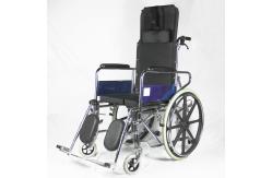China Multi - Function Aluminum Manual Wheelchair Height Adjustable  608GCBU supplier