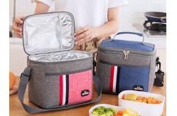 China Durable 8000ml Rectangle Insulated Thermal Oxford Cloth Customizable Lunch Bag supplier