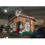 Children Air Blown Christmas Decorations , High Durability Funny Christmas Inflatables for sale