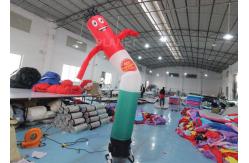 China 10ft Advertising Inflatable Wind Man For Festival Event supplier