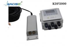 China KDF2300 Compact Ultrasonic Doppler Flow Meter With GPRS Remote Transmission Module supplier