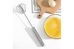 China Home Kitchen Utensils Whisk SS Hand Push Egg Beater Mixer supplier
