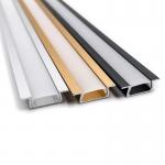 Aluminum LED Lamp Groove Fixture Silver Efficient Heat Dissipation for sale