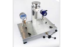 China Hydraulic Dead Weight Tester For Pressure Gauge , Transmitter , Sensors Calibration supplier