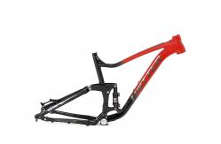 China Full Suspension Aluminum Alloy Bicycle Frame With DNM Shock Absorber supplier