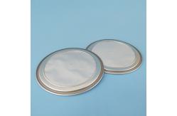 China Food Grade Coffee Aluminum Peel Off with Valve for Paper Tube supplier