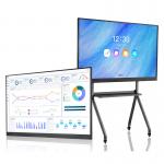 Flat Digital Interactive Touch Screen Whiteboard 55 Inches 3840*2160