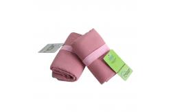 China Recyled Pool Microfiber Beach Towel Bulk With Mesh Bag supplier