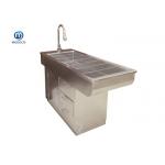 Multi Functional Stainless Steel Animal Surgical Table With Two Water Outlets for sale
