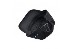 China Triangle Shape Laser Cutting Customized 5 Panel Camper Hat With Linning supplier