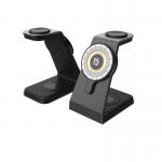 SC022 Multifunctional Magnetic Wireless Phone Charger Stand Phone Airpods And Watch Charger for sale
