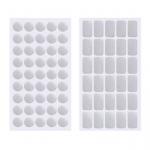 50mic 3m 425 Aluminum Foil Tape Dots Discs High Temperature for sale