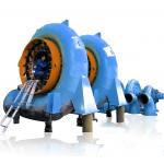 450-1000 RPM Hydroturbine Generator for Various Water Heads Steel / Stainless Steel Hydro Power Unit for sale