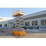 Material Handling 1100 Kg Hydraulic Scissor Lift Platform Storage Power 1 Ton for sale