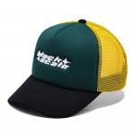 5 Panel Mesh Back Trucker Hat Custom Embroidery Logo Private Label Foam Baseball Cap for sale