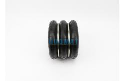China Power Press Rubber Triple Convoluted Air Spring Vibration Frequency 2.5 Hz supplier