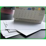 450g Tear Resistant Coated Duplex Paper Rolls For Printing , C1S Grey Paper