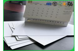 China 450g Tear Resistant Coated Duplex Paper Rolls For Printing , C1S Grey Paper supplier