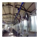 SS304 Herringbone Milking Hall PVC pipeline Parallel Milking Parlor for sale