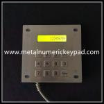 Ss 304 Led Display Waterproof Numeric Keypad 12 Key Industrial for sale