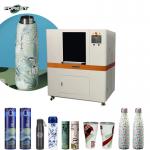 UV Rotary Inkjet Printer For Cylinder And Conical Object With Ricoh Head Varnish Printing Machine for sale