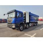 SHACMAN CNG Dump Truck X3000 8x4 430 EuroV Blue for sale