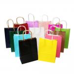 Small Wave Style Boutique Cosmetic Paper Bag OEM ODM available for sale