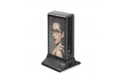 China Android 9.0 Desktop LCD Advertising Screen With Cell Phone Charger supplier