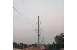 China Q235B Q345B Q420 Steel Lattice Tower For Power Transmission supplier
