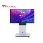 55 Inch 86 Inch Interactive Flat Panel Alloy Frame 400cd/2 Brightness for sale