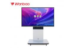 China 55 Inch 86 Inch Interactive Flat Panel Alloy Frame 400cd/2 Brightness supplier