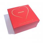 Personalized Red Gift  Packaging Boxes Rigid Cardbord Box Custom Box Printing Manufacturer for sale