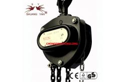China Construction Tempered Manual Chain Hoist With Double Ratchet Pawls supplier