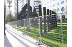 China 2.1x2.4m Construction Temporary Fence Panels Galvanized Easy Assembled Australia Standard supplier