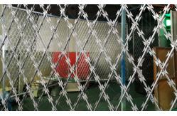 China BTO-18 Concertina Razor Wire Coil , Galvanized Razor Barbed Wire supplier