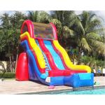 18 OZ PVC Commercial Inflatable Slide Kids Jumping Bouncer for sale