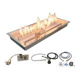 Versatile 300mm Custom Fire Pit Burner Pan 11 Inch Fire Pit Tray Square for sale